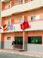 Tuareg Palace hotel, Dakhla, Western Sahara, Africa Tuareg Palace hotel, Dakhla, Western Sahara, Africa