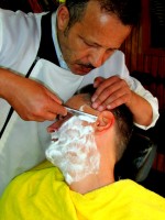 One slip and I'm Van Gogh (without the talent), Essaouira, Morocco, Africa