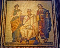 Mosaic, Bardo Museum, Tunis, Tunisia, Africa