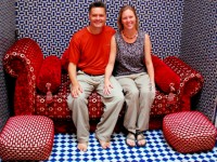 Rod and Christi, riad Khouloud, Fes, Morocco, Africa