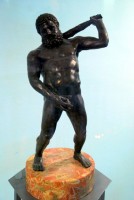 Hercules working out, Bardo Museum, Tunis, Tunisia, Africa