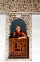 Ali ben Youssef medersa, Marrakesh, Morocco, Africa