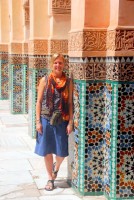 Ali ben Youssef medersa, Marrakesh, Morocco, Africa