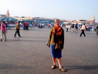 Christi in Djemaa el-Fna, Marrakesh, Morocco, Africa