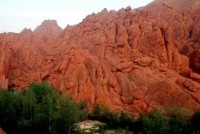 Strange rock formations, Dades Gorge, Morocco, Africa