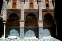 Al-Attarine medersa, Fes el Bali, Fes, Morocco, Africa