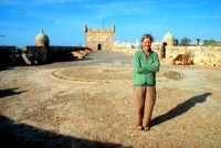 Harbor fortifications (or southern scala), Essaouira, Morocco, Africa