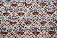 Carved detail, riad Khouloud, Fes, Morocco, Africa