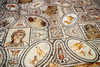 Twelve tasks of Hercules, Volubilis, Morocco, Africa