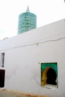 Circular minaret, Moulay Idriss, Morocco, Africa