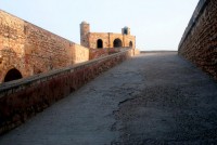 Northern fortifications (or kasbah scala), Essaouira, Morocco, Africa