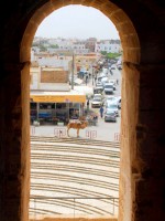 Need a ride? The amphitheater at El Jem, Tunisia, Africa