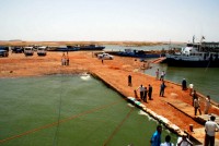 First view of Sudan, Wadi Halfa 'port'