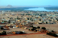 Karima from the summit of Jebel Barkal, Northern Sudan