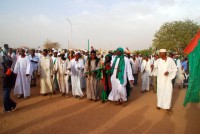 Whirling Dervish Ceremony, Hamed al-Nil Tomb, Omdurman, Sudan, Africa