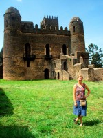 Emperor Fasiladas' Castle, Royal Enclosure, Gondar, Ethiopia, Africa