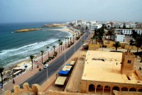 Monastir coastline, Tunisia, Africa