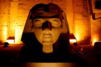 Statue of Ramses II, Luxor Temple, Luxor, Egypt, Africa