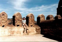 Ramparts, Emperor Fasiladas' Castle, Royal Enclosure, Gondar, Ethiopia, Africa