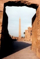 Obelisk, Temple Complex of Karnak, Luxor, Egypt, Africa
