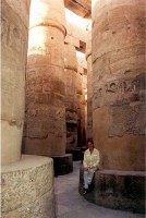 Hypostyle Hall, Temple Complex of Karnak, Luxor, Egypt, Africa