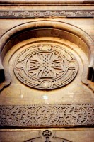Exterior detail, Coptic museum of Cairo, Egypt, Africa