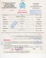 Sudanese travel permit Sudanese travel permit