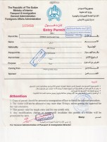 Sudanese travel permit Sudanese travel permit