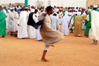 Whirling Dervish, Hamed al-Nil Tomb, Omdurman, Sudan, Africa