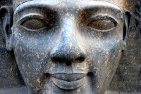 Statue of Ramses II, Luxor Temple, Luxor, Egypt, Africa