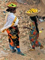 Can you guess what I'm carrying on my head? Harar, Ethiopia, Africa