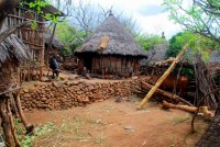 Konso village of Gamorle, Southern Ethiopia, Africa