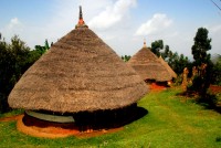 Traditional mud huts, Southern Ethiopia, Africa