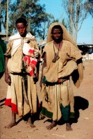 Local tribespeople, Debre Markos market, Ethiopia, Africa
