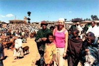 Open-air market, rural Ethiopia, Africa