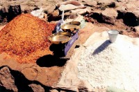 Salt and spice, Debre Markos market, rural Ethiopia, Africa