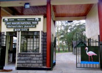 Main entrance, Lake Nakuru National Park, Kenya, Africa