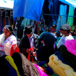 The art of the deal, Otavalo market, Otavalo, Ecuador