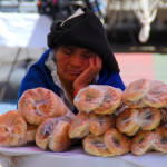 Slow day at Otavalo market, Ecuador