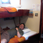 Our bijou cabin aboard the MV Samba, Galapagos Islands, Ecuador