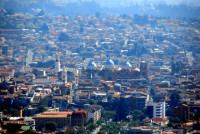 smog lingers over central Cuenca