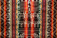 Traditional weaving, Indigenous Art Museum, Sucre, Bolivia