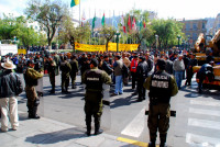 Riot Squad, Plaza Pedro D. Murillo, La Paz, Bolivia