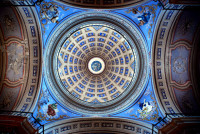 Cupola (interior) San Francisco church, Salta, Argentina