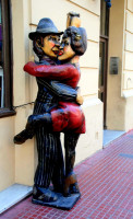 Tango statue, Buenos Aires, Argentina