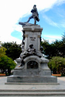 Ferdinand Magellan statue, Punta Arenas, Chile