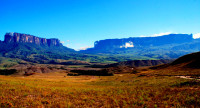 The mighty Kukenan and Roraima tepuis, Gran Sabana, Venezuela