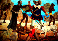 San Pedro Claver, patron saint of slaves, Convento y Iglesia San Pedro Claver, Cartagena, Colombia