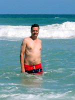 The body beautiful...or not!, Playa El Agua, Margarita Island, Venezuela