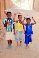 Snacks for sale, Koro, Mali, Africa